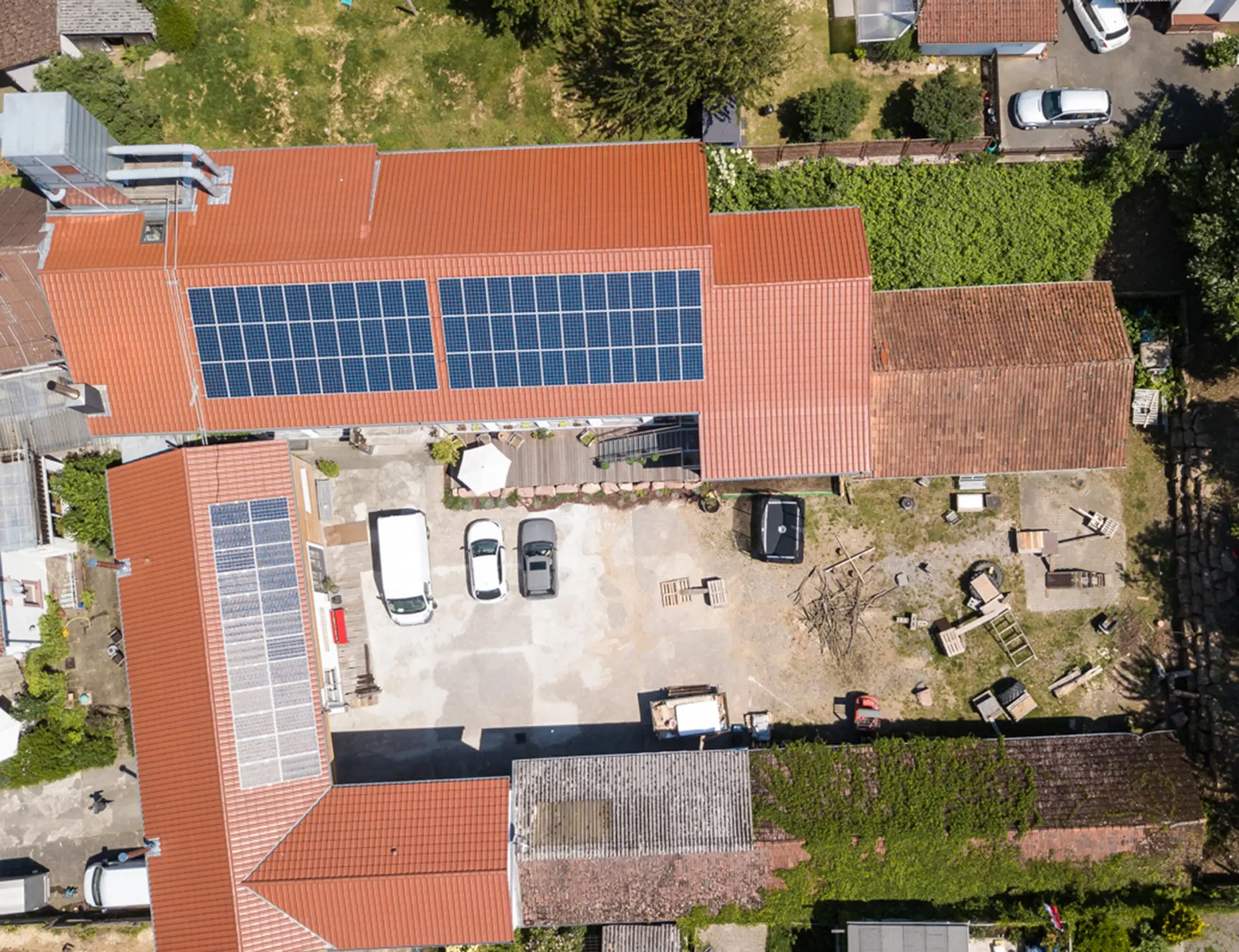 Solare Energiekonzepte der Firma PBS Energie GmbH aus Heppenheim