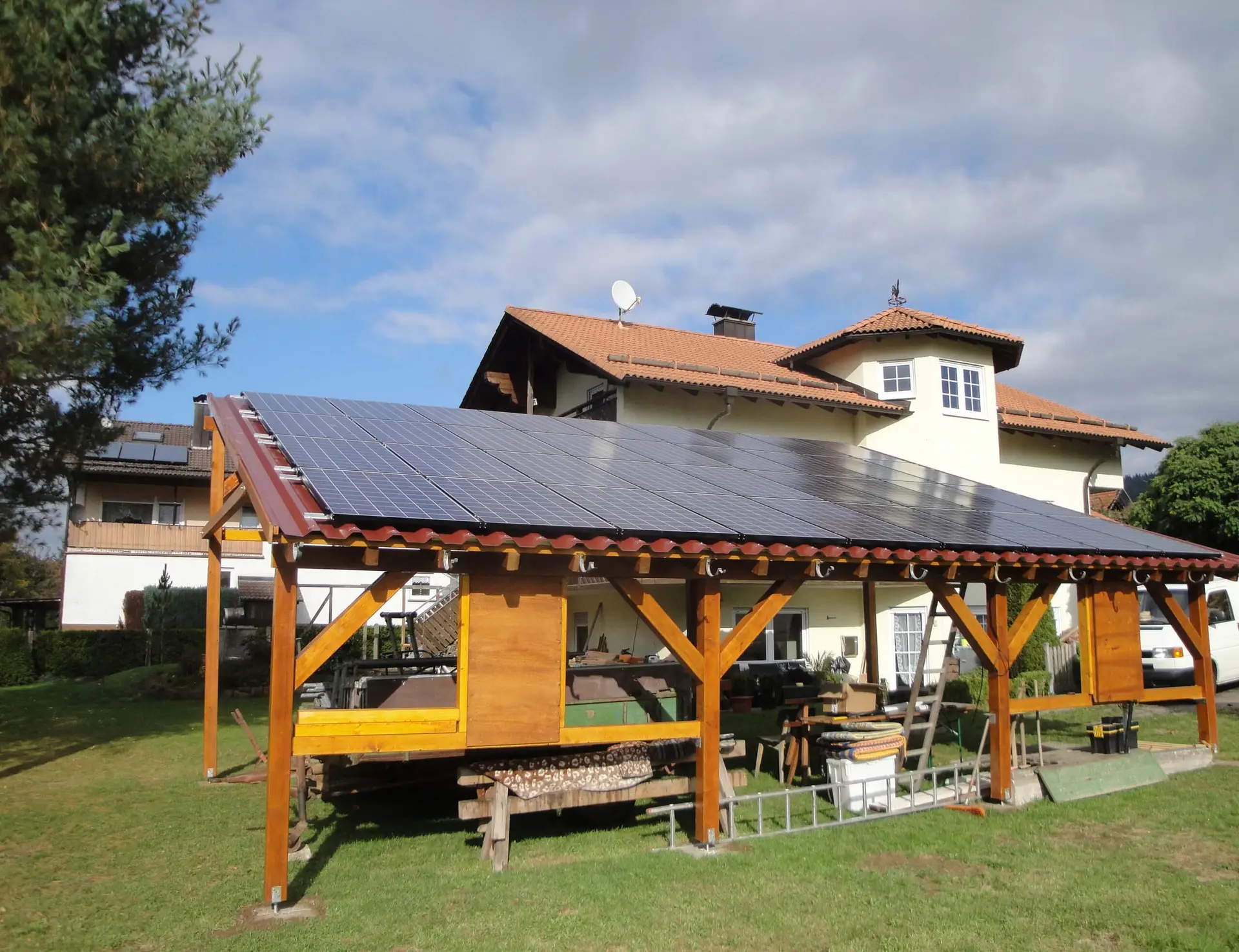 Photovoltaik-Anlagen auf Carports