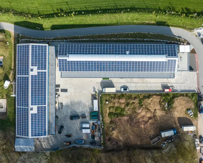Solarkonzepte für Gewerbe und Industrie in Abtsteinach